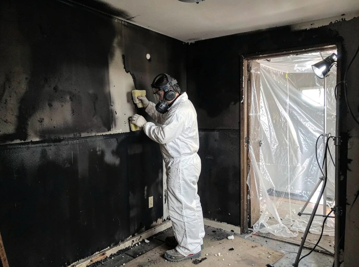 Fire Damage Restoration company in Croswell, MI
